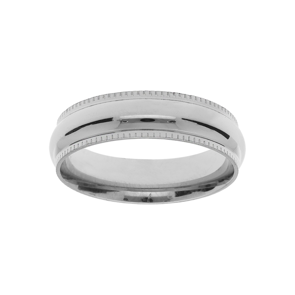 Alliance en acier bords cisel�s largeur 6mm - Vue 1