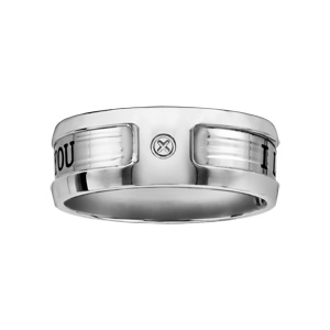 Alliance en acier structure H avec vis et gravure noire \