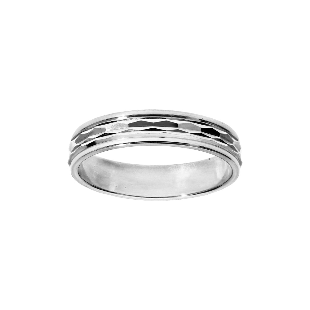 Alliance Argent 925 Rodium - Pronuptia - Taille 54 - Neuve De Stock
