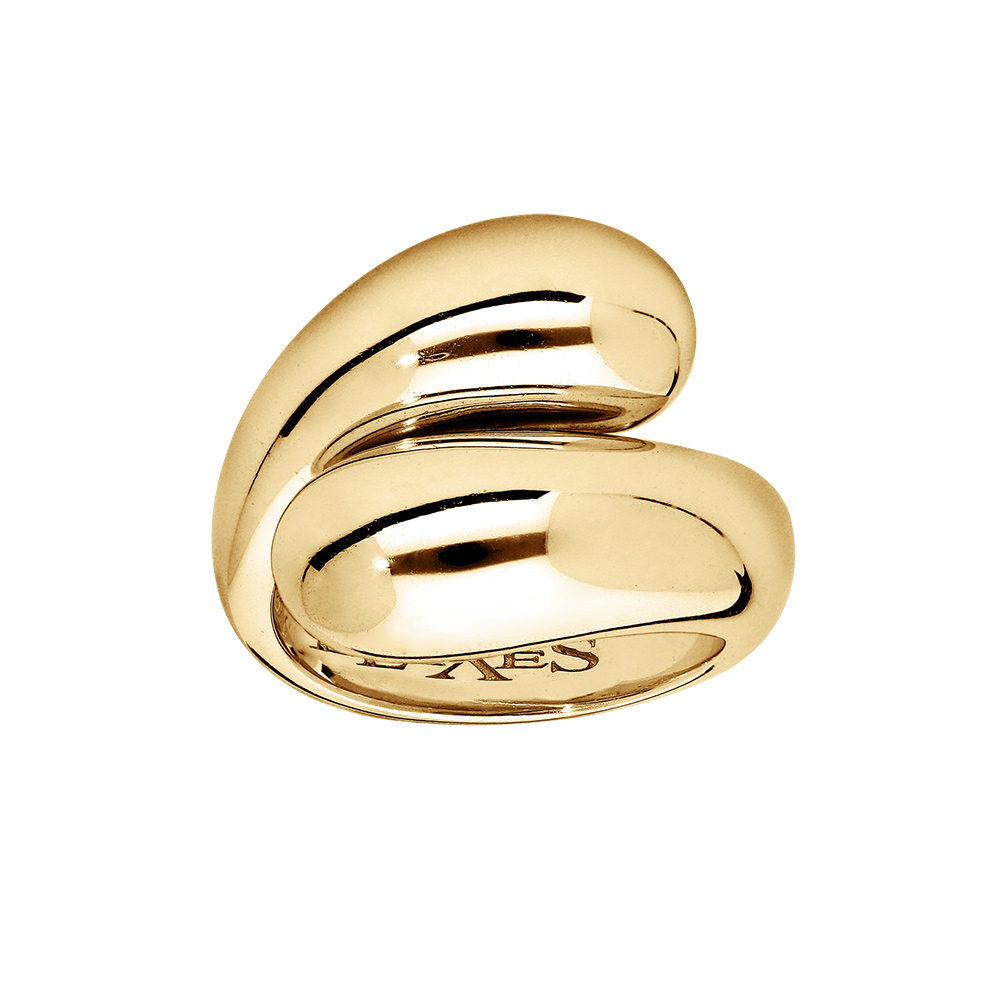 Bague Elix�s en vermeil 1 brin tournant - Vue 1