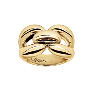 Bague Elixs en vermeil noeud - Vue 1