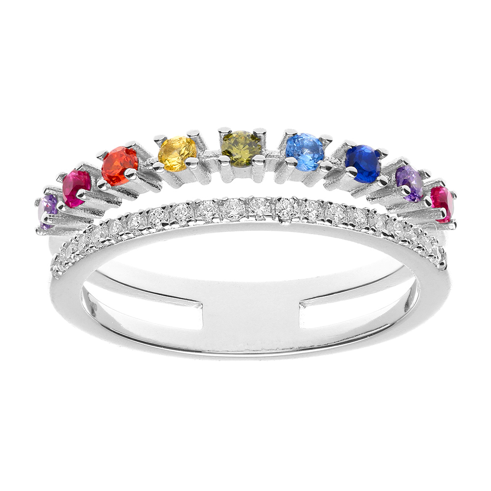Bague En Argent Plaqué Or – Style Sobre Et Brillant, Parfaite Pour Le Quotidien
