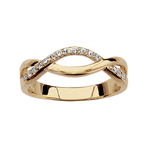 Bague Plaqué Or Dizainier - Taille 50 à 60 - Livrée Avec écrin - Non Gravée
