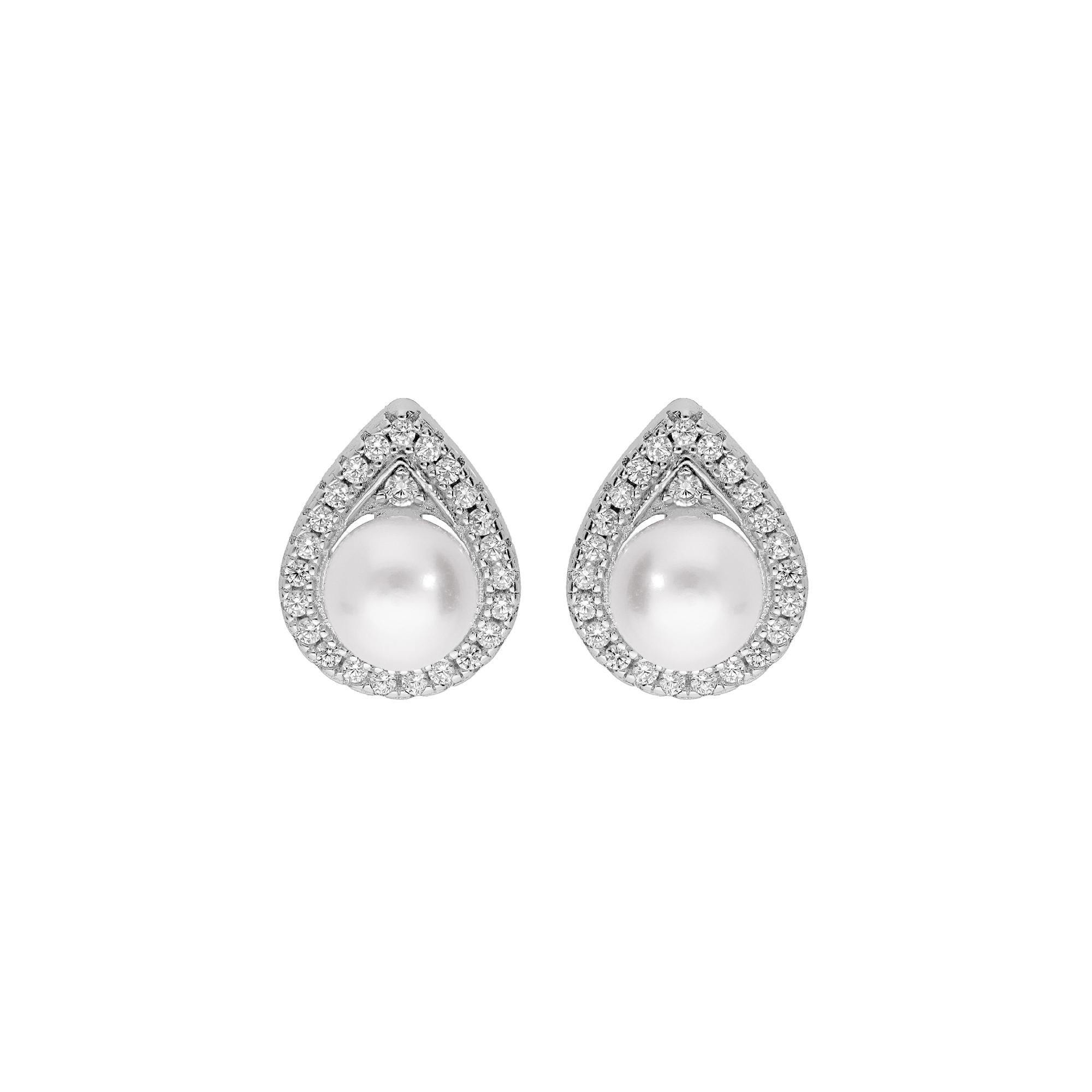 Paire De Boucles D'oreilles Avec Perles (réf. 114-48/A0-88) - Occasion