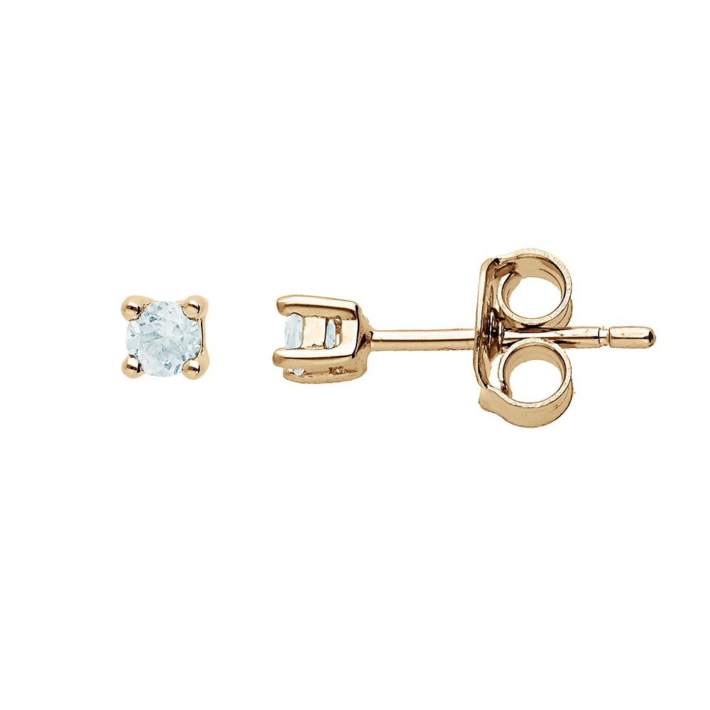 Boucles D'oreilles Argent 925 Avec Agate Bleue - Losange, Dormeuses, Neuves Sans Emballage