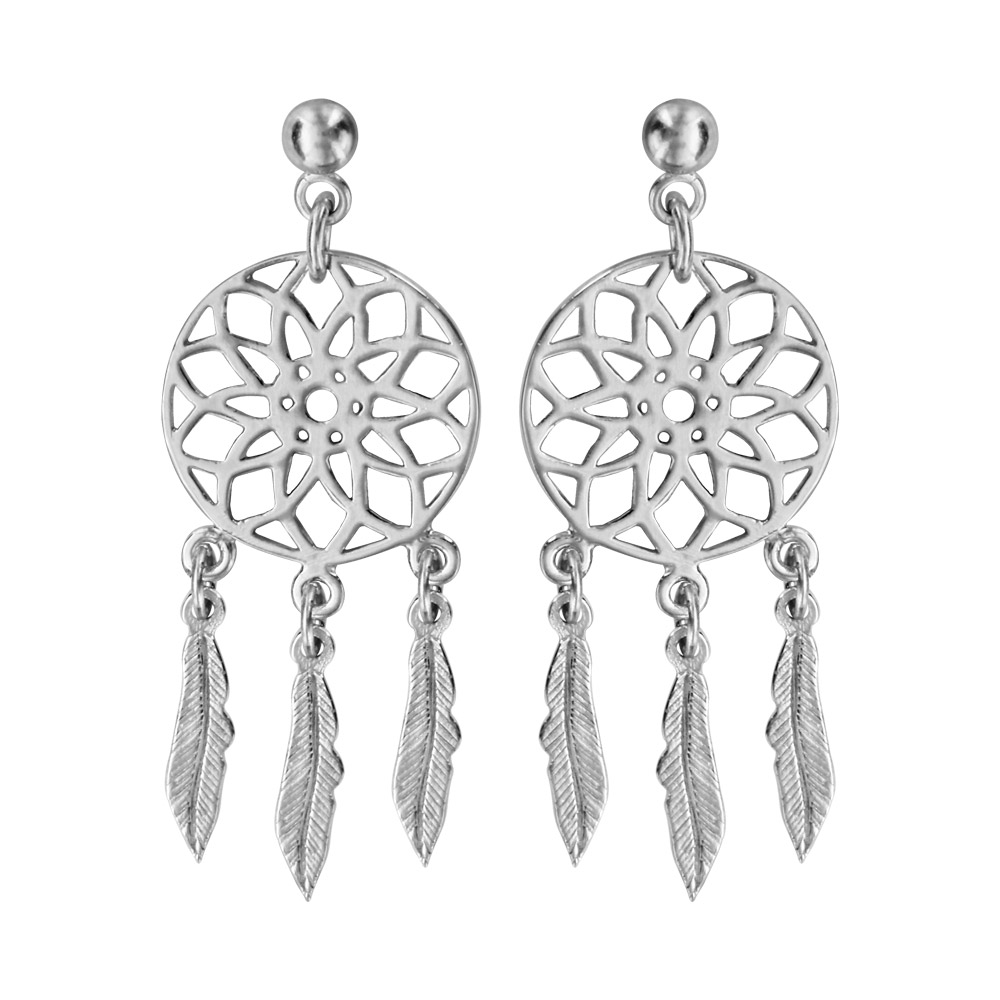 Boucles D'oreilles Pendantes Strass Argent Pour Mariée - Design Goutte D'eau - Pour Soirée, Mariage, Cadeau