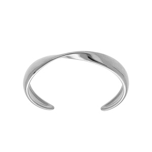Bracelet aen cier rigide ouvert -  60mm