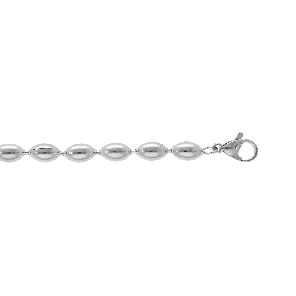 Bracelet en acier - 17+4cm - Vue 1