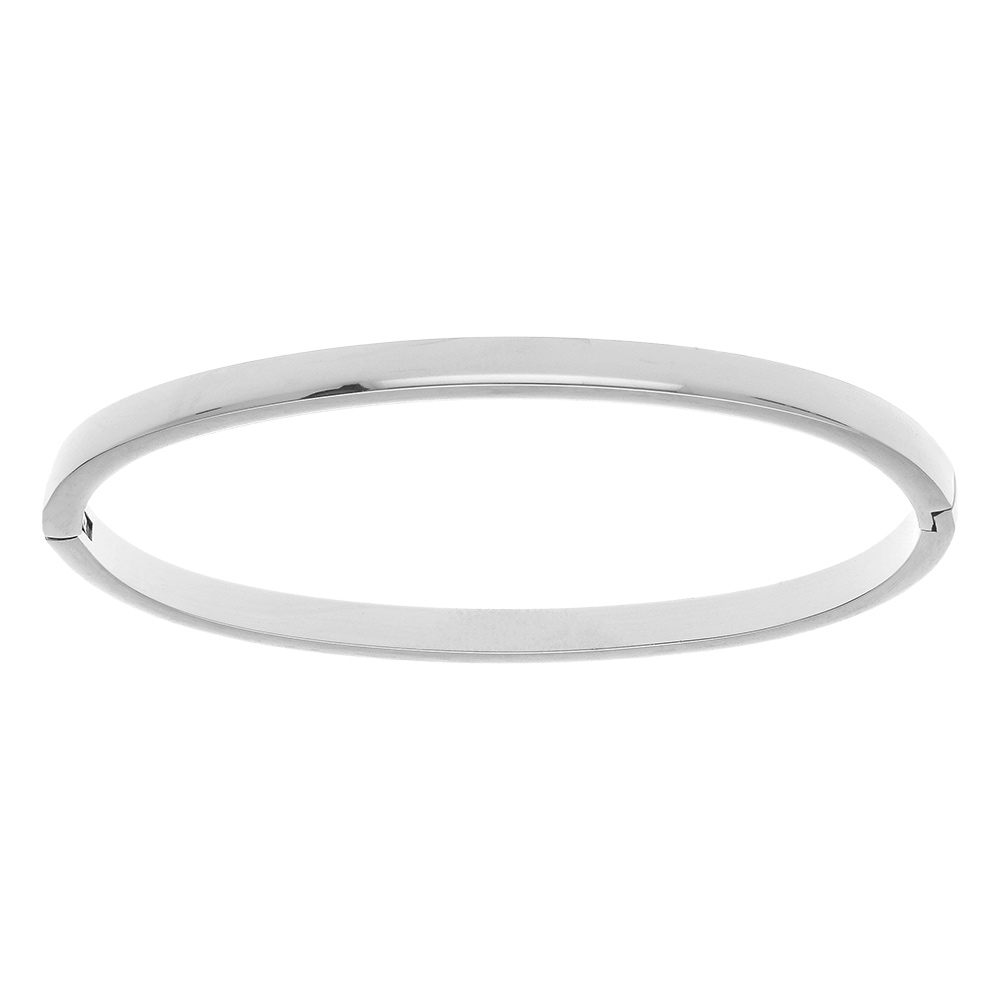 Bracelet en acier jonc articul� - Vue 1