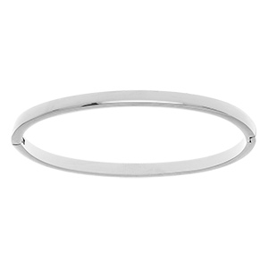 Bracelet en acier jonc articul�