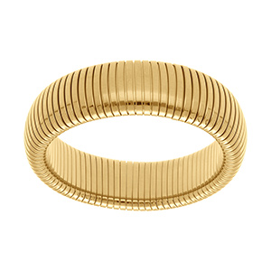 Bracelet en acier rigide elastique largeur 20mm -  diamtre interieur 60 mm