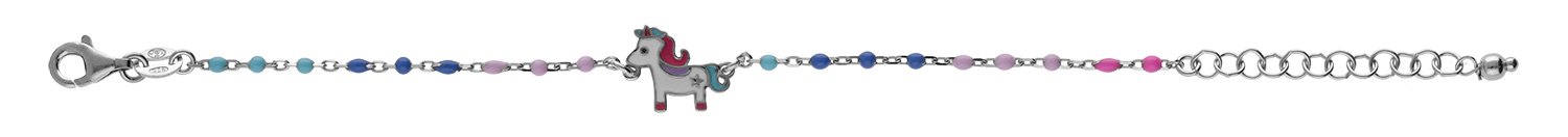 Bracelet Avec Perles - Acier Inoxydable Blanc