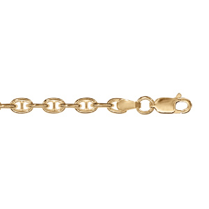 Bracelet en vermeil maille marine - 18cm - Vue 1