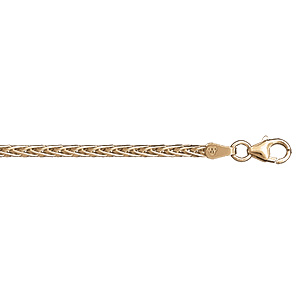 Bracelet en vermeil maille palmier -18cm - Vue 1