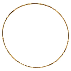 Bracelet en vermeil massif fil demi jonc 4mm de largeur  - diamtre 65