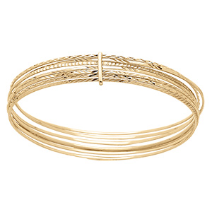 Bracelet en vermeil semainier - 65mm