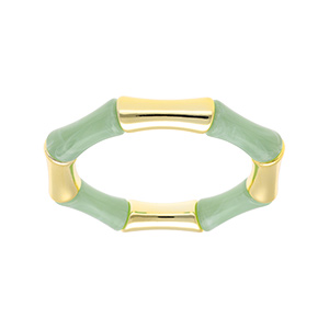 Bracelet extensible galb vert et dor