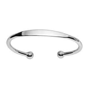 Bracelet jonc en argent esclave - petit modle - Vue 1