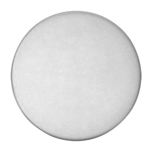 Broche en acier ronde 30mm fermoir aimanté - Vue 1