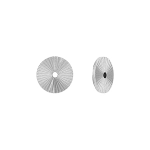 Cache lobe diamanté en acier 7mm (paire) - Vue 1