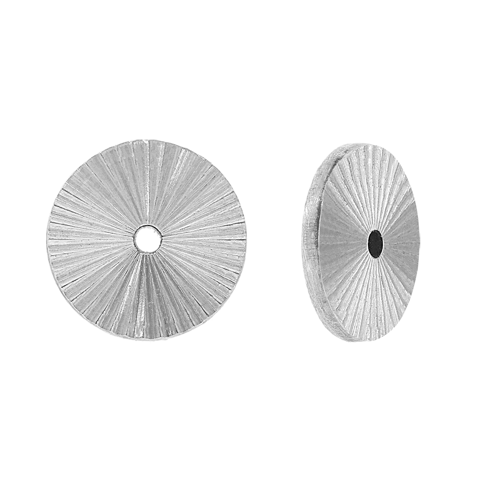Cache lobe diamant� en acier 8mm (paire) - Vue 1