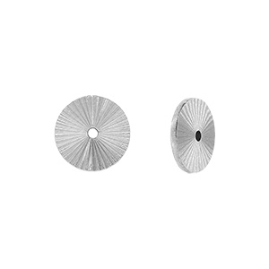 Cache lobe diamanté en acier 8mm (paire) - Vue 1
