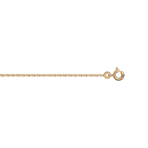 Chaîne en vermeil maille forcat 1.5mm - 45cm - Vue 1