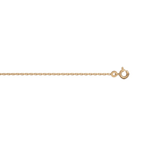 Chaîne en vermeil maille forcat 1.5mm - 50cm - Vue 1