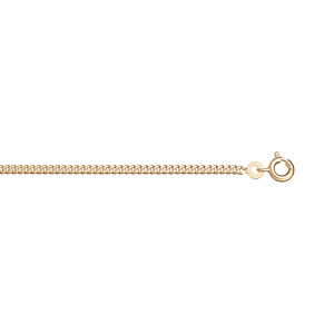 Chaîne en vermeil maille gourmette 2.1 mm - 55cm - Vue 1
