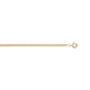 Chaîne en vermeil maille gourmette 2.5mm - 60cm - Vue 1