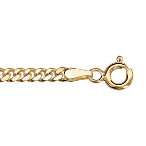 Chaîne en vermeil maille gourmette 2.7mm - 60cm - Vue 1