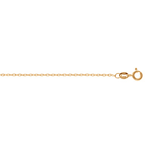 Cha�ne for�at en vermeil 1.5mm  - 42cm
