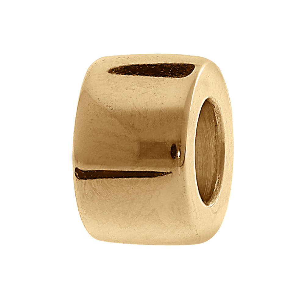 Charms coulissant en vermeil  � graver - Vue 1