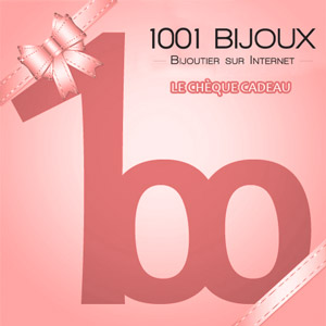 Chque Cadeau 1001 Bijoux - 100€ - Vue 1