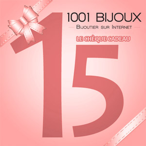 Chèque Cadeau 1001 Bijoux - 15 € - Vue 1