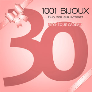 Chque Cadeau 1001 Bijoux - 30€ - Vue 1