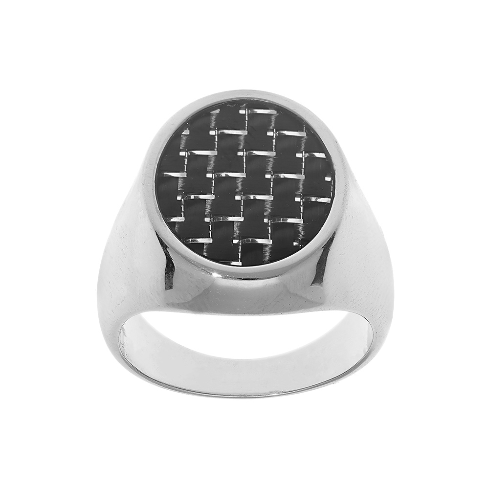 Chevali�re en acier plateua tonneau avec carbone - Vue 1