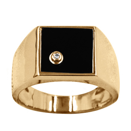 Bague taille 60 Chevalière plaqué Or Jaune 18 k plaque d