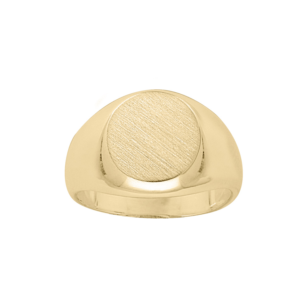 Chevali�re en vermeil petit plateau ovale - Vue 1