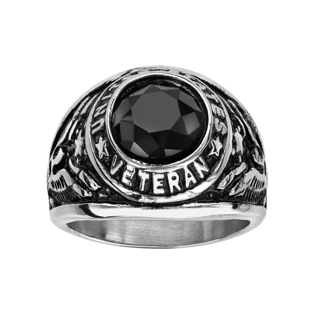 Chevali�re universitaire en acier patin� v�t�ran avec plateau oxyde noir - Vue 1