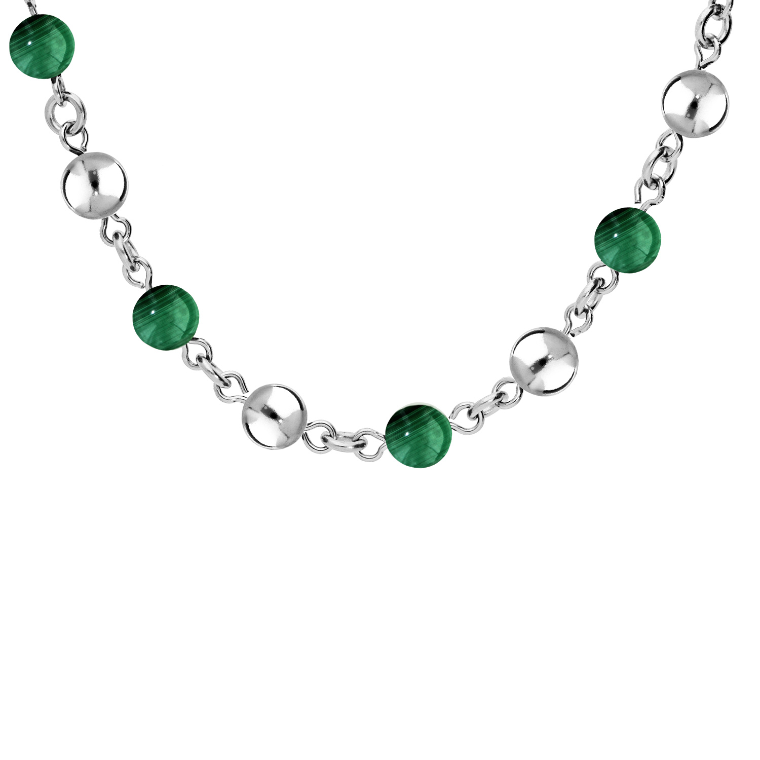 Bracelet de montre en cuir de veau Oslo lisse vert avec