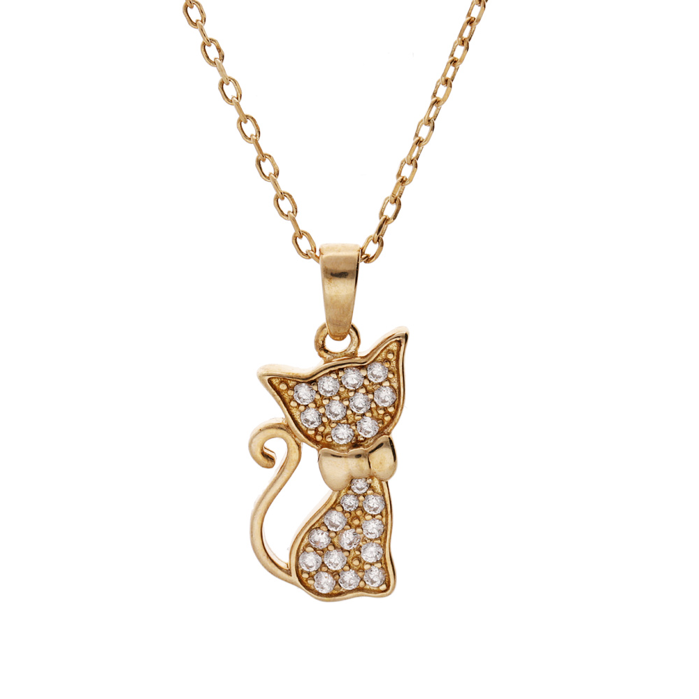 Collier Chaîne Vintage 39cm – Plaqué Or Trois Couleurs – Bijou élégant (Occasion)