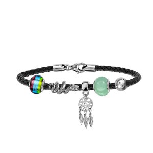 Composition bracelet charms Thabora teen rebel - Vue 1