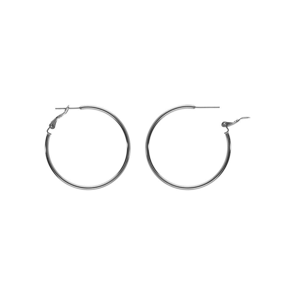 Crole en acier fil 2mm diamtre 40mm tige et clapet - Vue 1