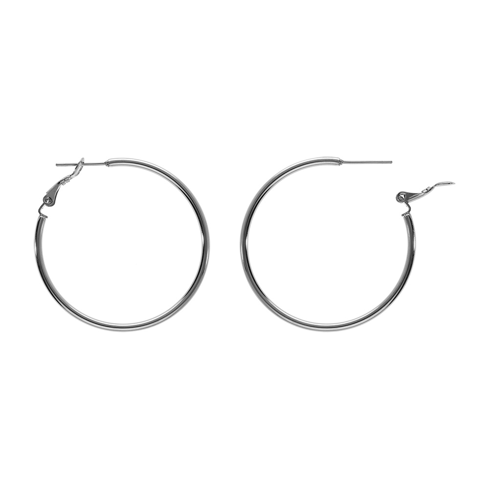 Cr�ole en acier fil 2mm diam�tre 60mm tige et clapet - Vue 1