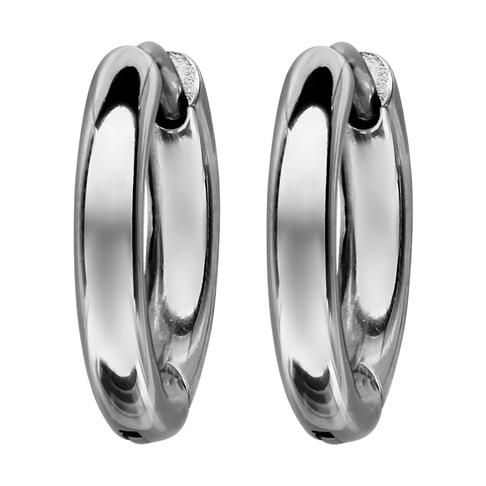 Cr�oles en acier articul�es fil lisse 3mm et diam�tre ext 15 mm - Vue 1