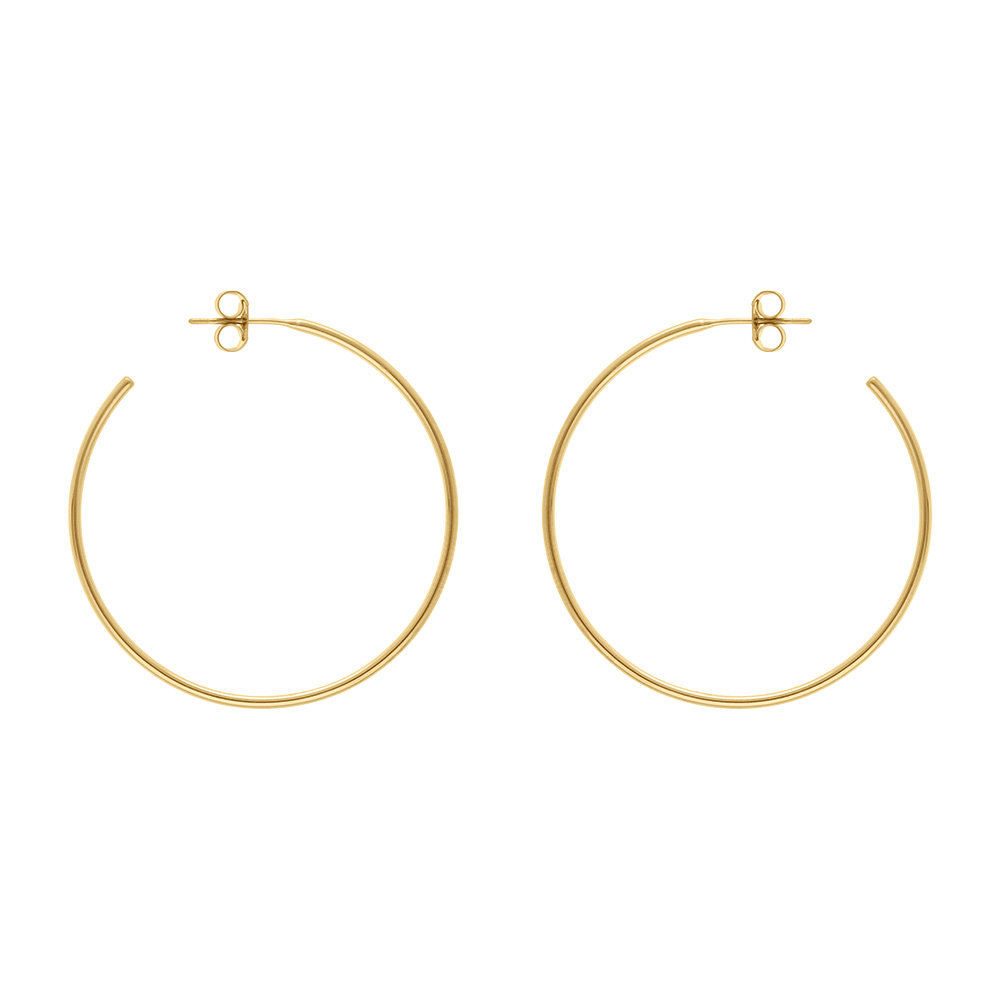 Croles en acier dor 37mm - Vue 1