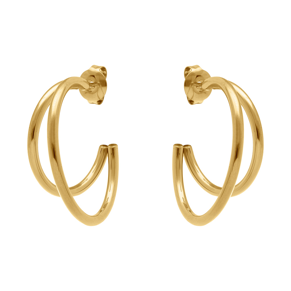 Croles en acier dor 2 rangs - Vue 1