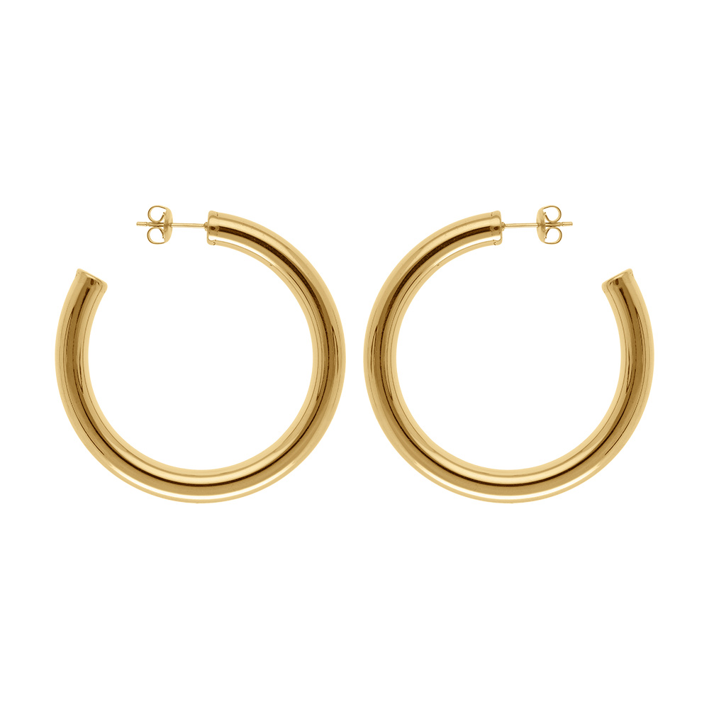 Croles en acier dor tube 6x50mm - Vue 1