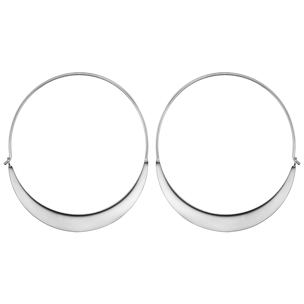 Croles en acier fantaisie et dessous plate - Vue 1